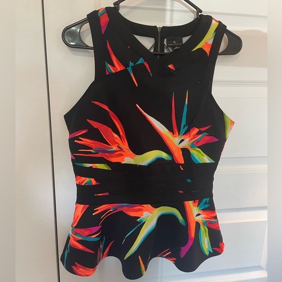 Worthington Tops - Worthington Tropical Top - Size S
